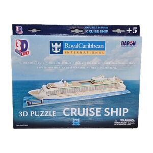 Royal Caribbean International 3D Cruise Ship Puzzle Toy Exclusive Set NEW Sealed